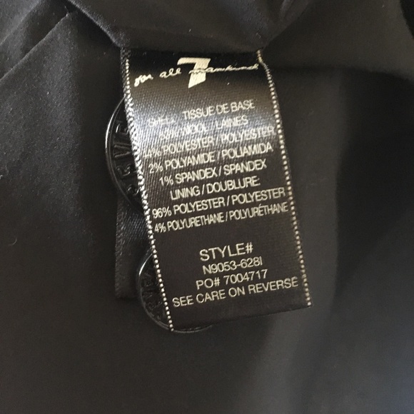 7 for All Mankind NWOT gray blazer jacket medium - Picture 4 of 8